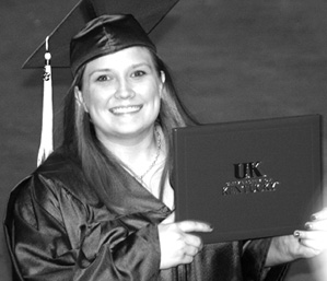 Megan graduates from UK.psd