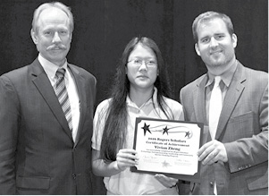 2016 Rogers Scholars Vivian Zheng of Clinton County.psd